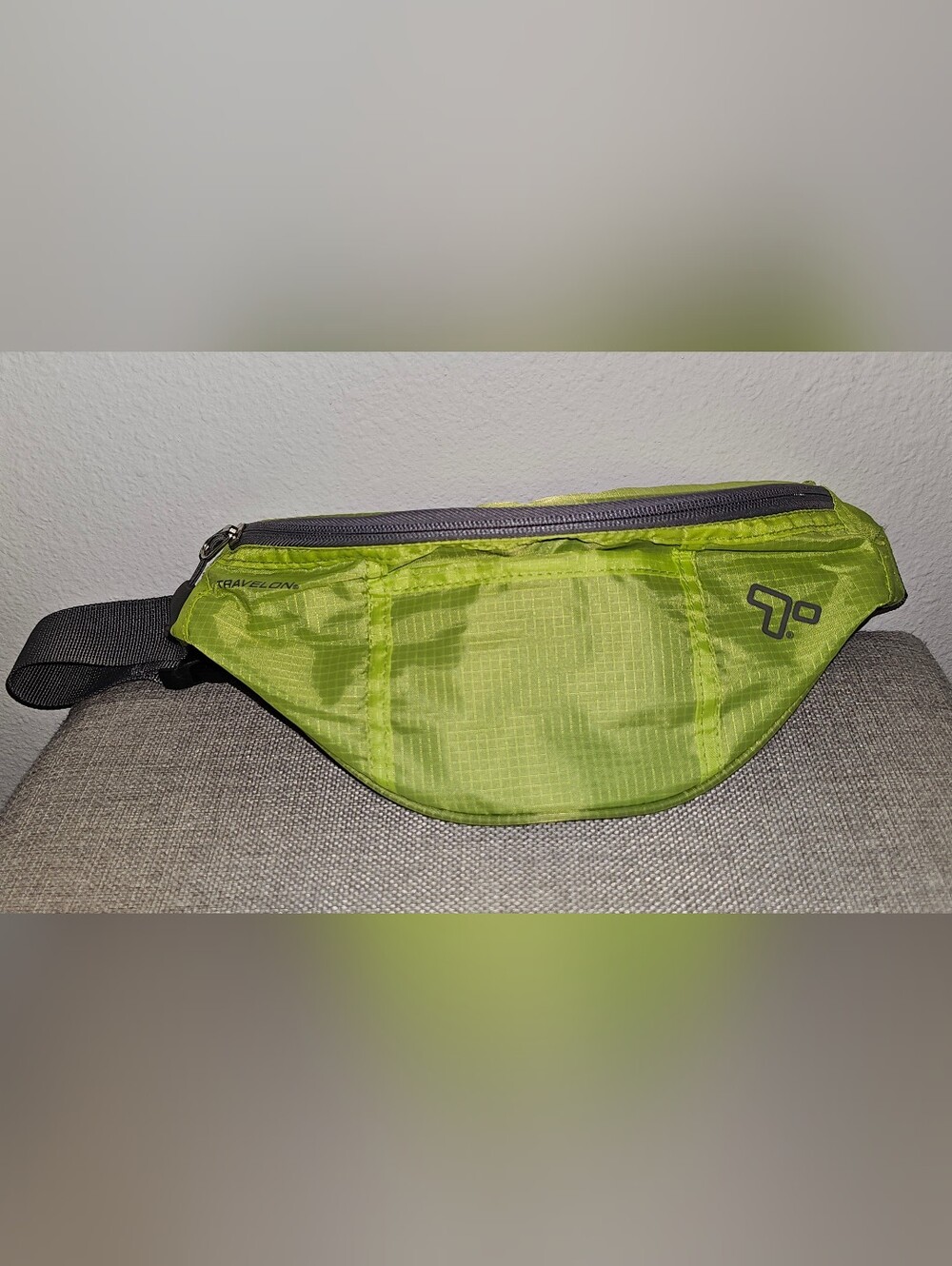 Travelon Bright Lime Green Waist Bag